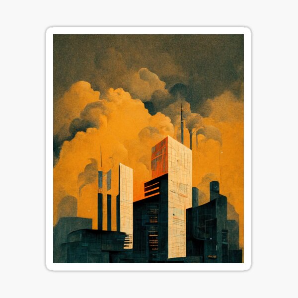 Item preview, Cubist Urbanism designed and sold by BasajaunStudio.