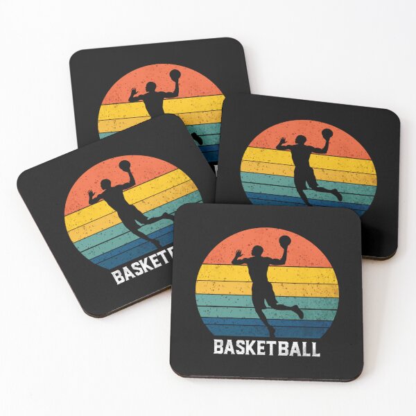 Item preview, Retro Vintage Sunset Basketball Dunk Gift Idea For Basketball Players Lovers Coachs Classic designed and sold by StoreJasper.