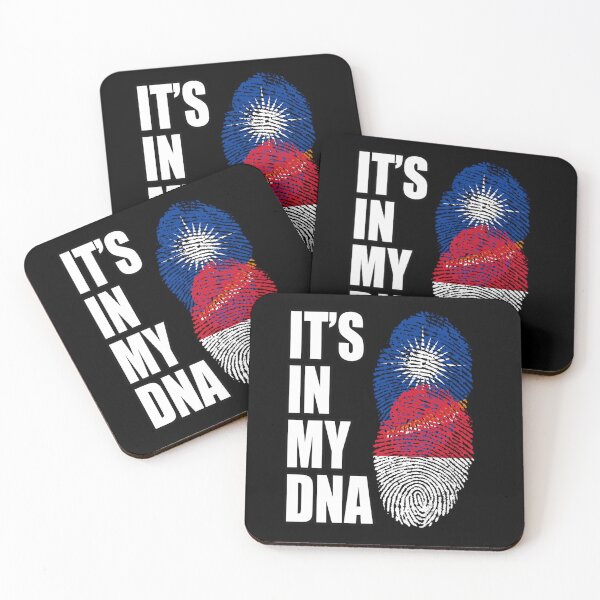 Item preview, INDONESIAN AND MARSHALLESE MIX DNA HERITAGE FLAG designed and sold by sobriowslen.