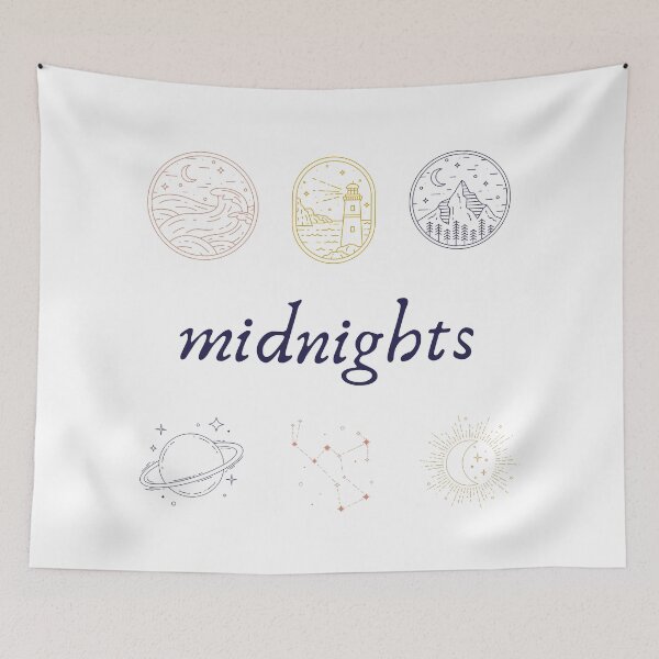 Item preview, Midnights Album Inspiration designed and sold by baldbird.