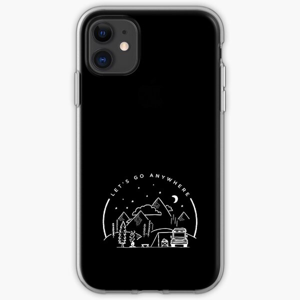 Let's Go Anywhere iPhone Soft Case