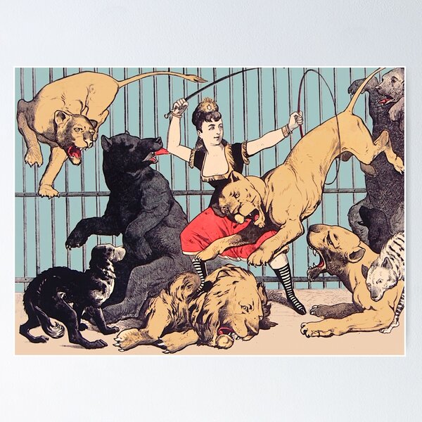 Item preview, Vintage Lion Tamer designed and sold by IliaLobell.