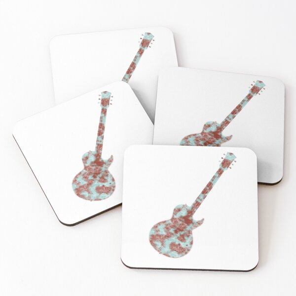 Item preview, Electric guitar in flowing colors designed and sold by VeganGuitarizm.