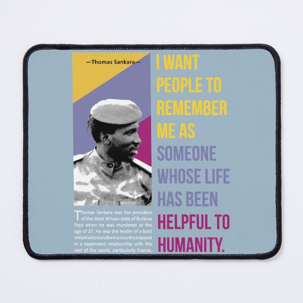 Item preview, Precious Life Worry About Building Developed Country Thomas Sankara Quote Classic Fans designed and sold by JorgenertonVice.
