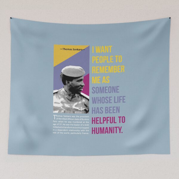 Item preview, Precious Life Worry About Building Developed Country Thomas Sankara Quote Classic Fans designed and sold by JorgenertonVice.