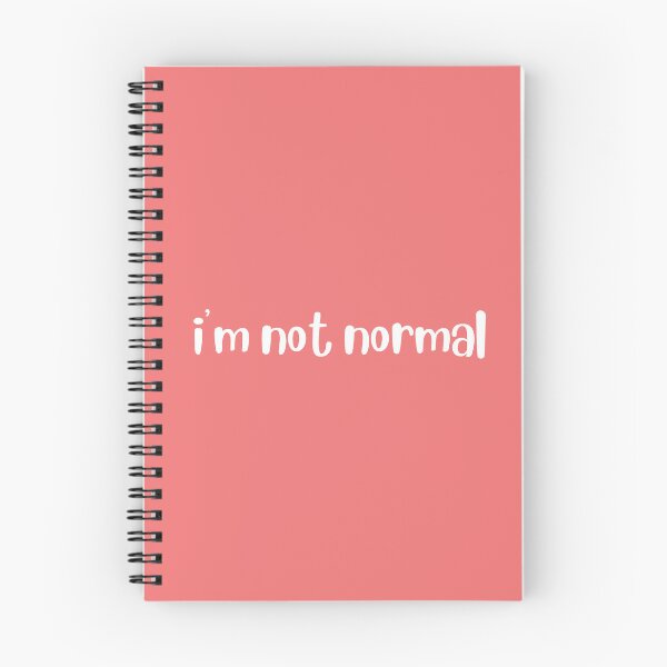 Item preview, I'm not Normal designed and sold by MrArsalDesigns.