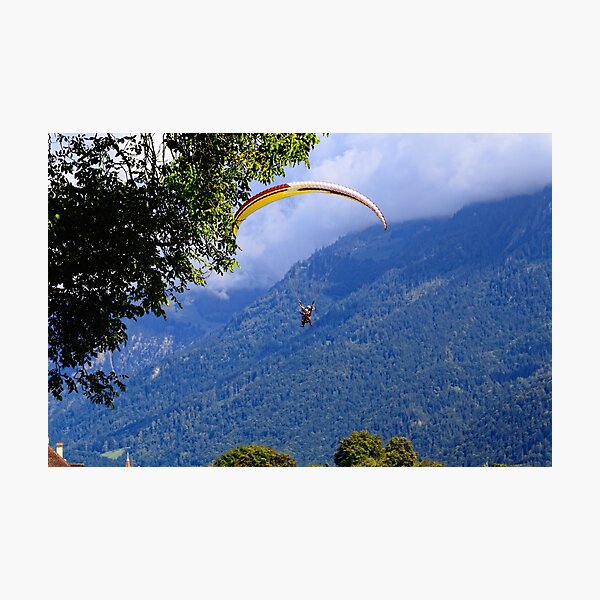 Item preview, Paragliding in Swiss Alps designed and sold by Mallorn.