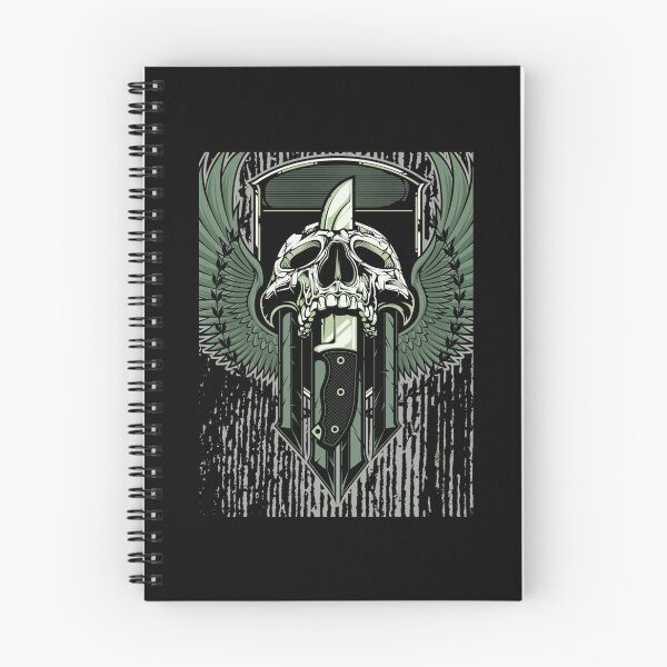 Item preview, Skull With Knife Active  designed and sold by Teebobshop.