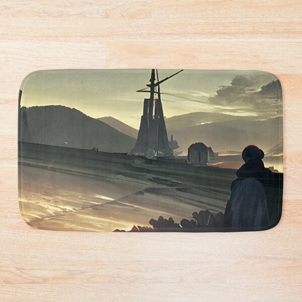 Item preview, AI Generated Art, Retro Sunset Dark Landscape  designed and sold by ACC .