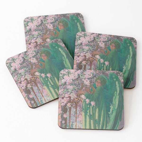 Item preview, La Porte d'Or by Carlos Schwabe HD designed and sold by IliaLobell.