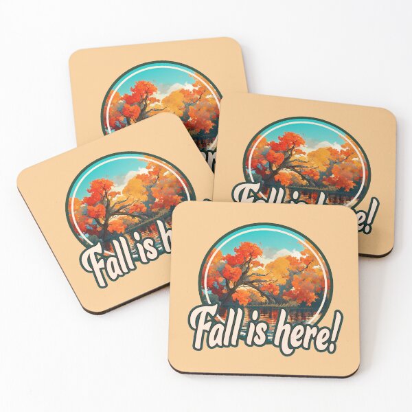 Item preview, Fall Is Here! || Cute Autumn Landscape by the Lake designed and sold by MadSwellDesigns.