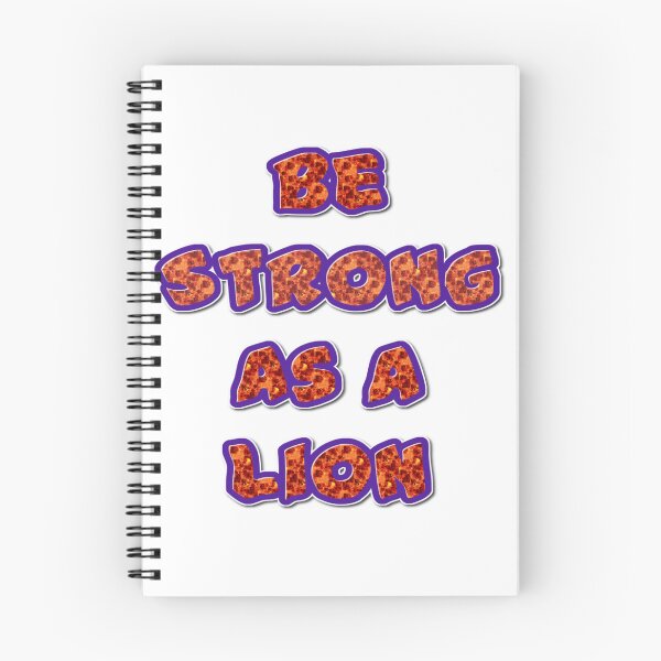 Item preview, Be strong as a lion designed and sold by earth wings.
