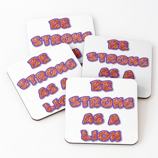 Item preview, Be strong as a lion designed and sold by earth wings.