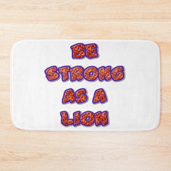 Item preview, Be strong as a lion designed and sold by earth wings.