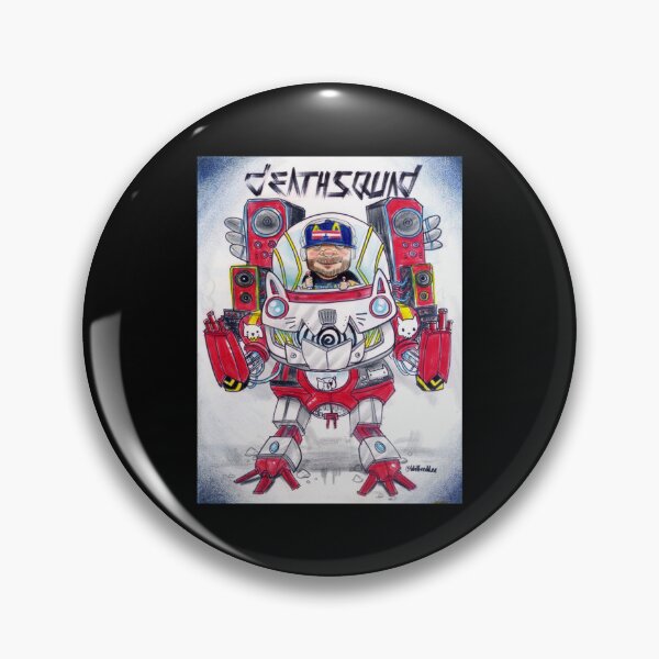 Item preview, Deathsquad - Redban Kitty Mech   designed and sold by Teebobshop.