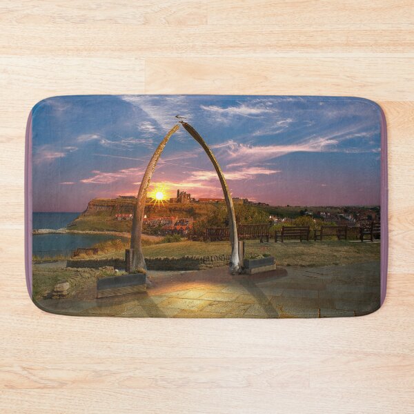 Item preview, Whitby Whale Bone Arch Sunrise designed and sold by Alisonchambers2.