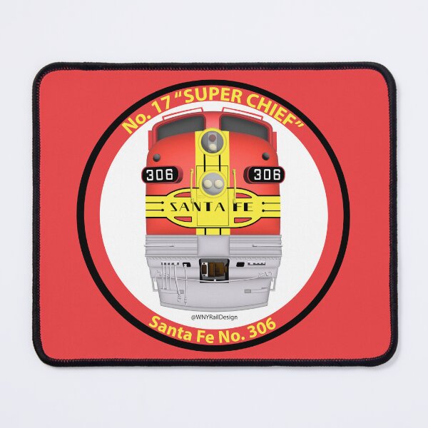 Item preview, AT&SF F7 "Super Chief" Circle Design designed and sold by WNYRailDesign.