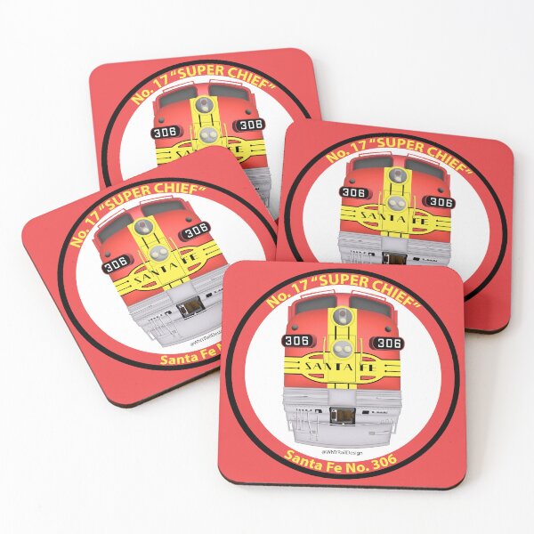 Item preview, AT&SF F7 "Super Chief" Circle Design designed and sold by WNYRailDesign.