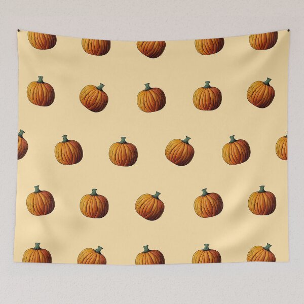 Item preview, Seamless Pattern With Cute Pumpkins designed and sold by MadSwellDesigns.
