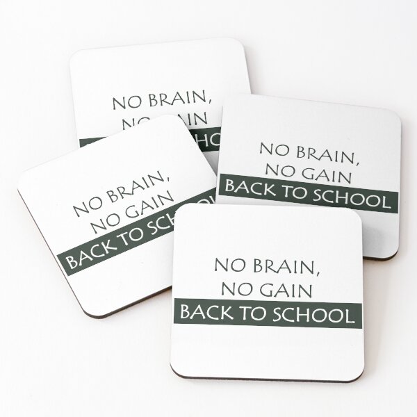 Item preview, No brain, no gain. Back to School designed and sold by AriusLT.