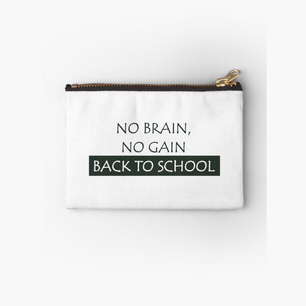 Item preview, No brain, no gain. Back to School designed and sold by AriusLT.