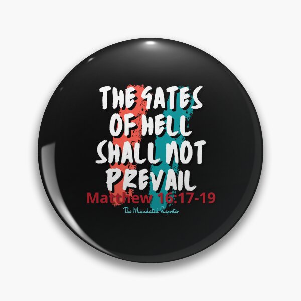 Item preview, The Gates of Hell Shall Not Prevail - Black designed and sold by TheReporter1.