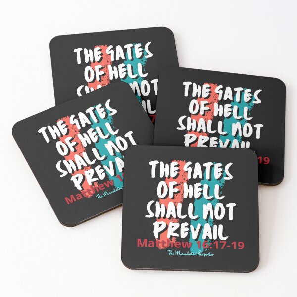 Item preview, The Gates of Hell Shall Not Prevail - Black designed and sold by TheReporter1.