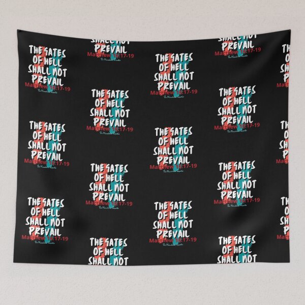 Item preview, The Gates of Hell Shall Not Prevail - Black designed and sold by TheReporter1.