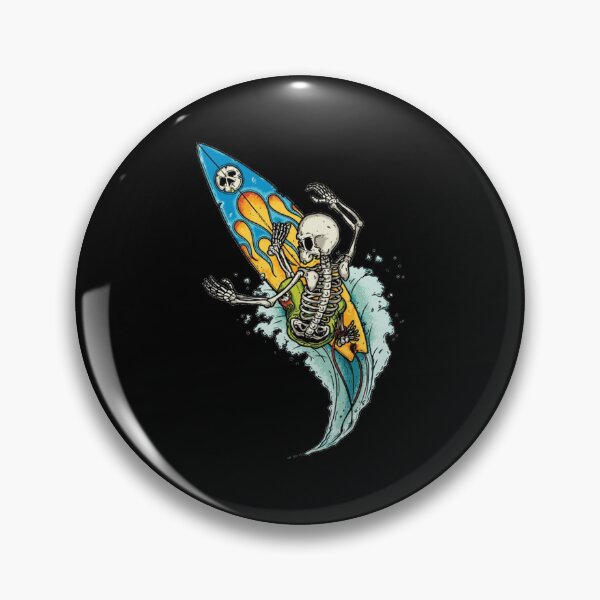 Item preview, Surfing Wave Dead Man   designed and sold by Teebobshop.