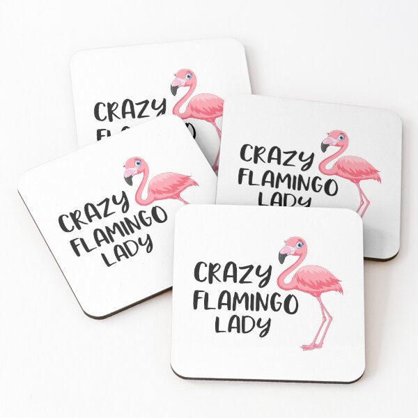 Item preview, Crazy Flamingo Lady designed and sold by finchestee.