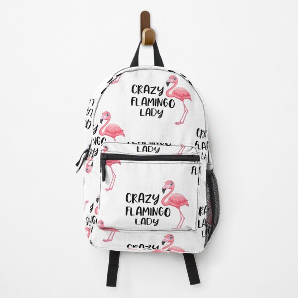 Item preview, Crazy Flamingo Lady designed and sold by finchestee.