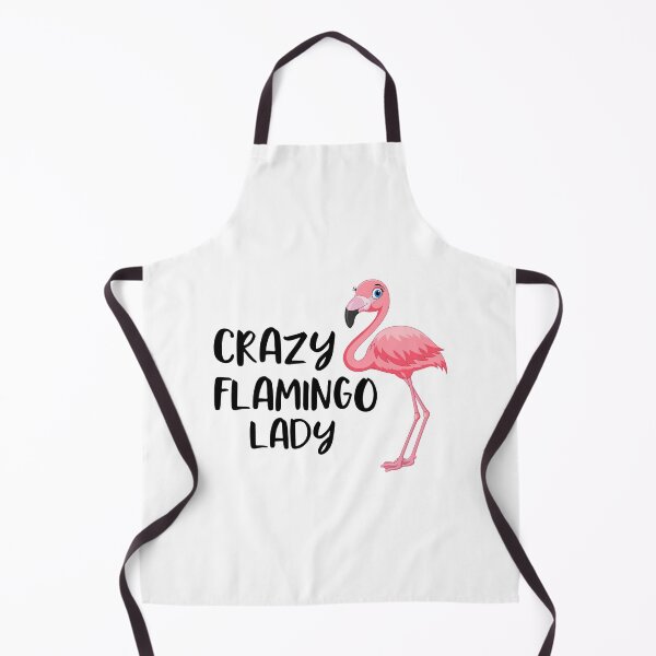Item preview, Crazy Flamingo Lady designed and sold by finchestee.