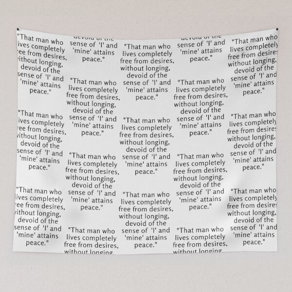 Item preview, Bhagavat Gita Quotes By Lord Krishna designed and sold by HoldyTaylor.