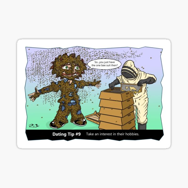Item preview, Dating Tip #9 Hobbies -funny joke designed and sold by mmadcomics.