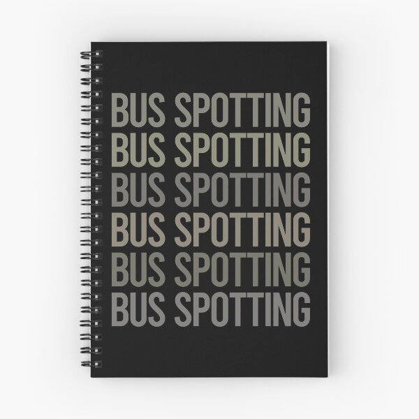 Item preview, Gray Text Art Bus Spotting Spotter designed and sold by TarynBrown3126.