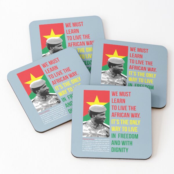 Item preview, Precious Life Worry About Building Developed Country Thomas Sankara Quote Graphic For Fans designed and sold by JorgenertonVice.