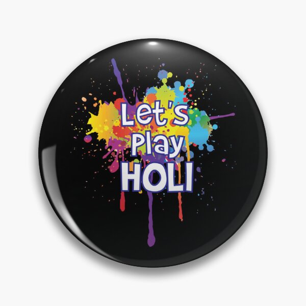 Item preview, Let's Play Holi, Hindu Festival of Colors, Festival of Spring designed and sold by HoldyTaylor.