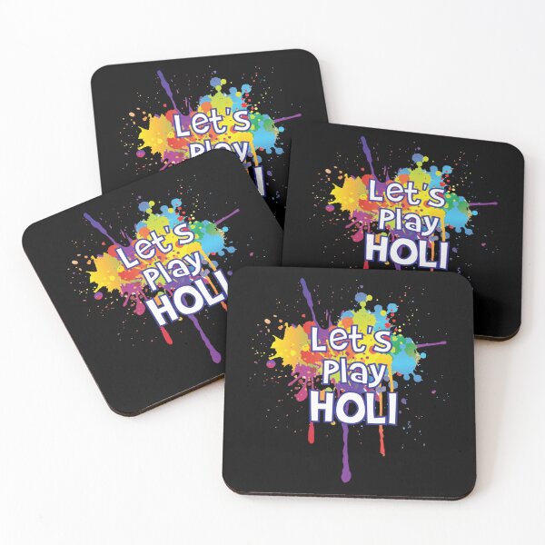 Item preview, Let's Play Holi, Hindu Festival of Colors, Festival of Spring designed and sold by HoldyTaylor.