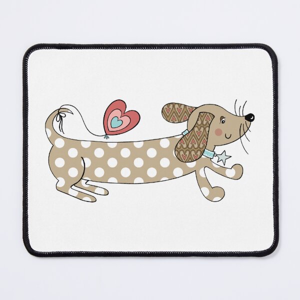 Item preview, Dachshund, Sausage Dog, Dachsie, Doxie Pattern 2 designed and sold by Helen McCartney Designs.