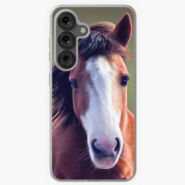 Extremy cute horse Samsung Galaxy Soft Case