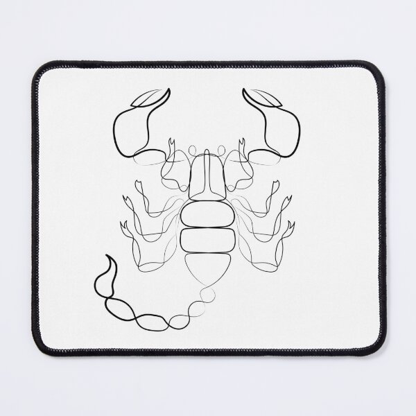 Item preview, Scorpion | One Line Art | Minimal Art | One Line Artist | Minimalist designed and sold by One-Line-Artist.