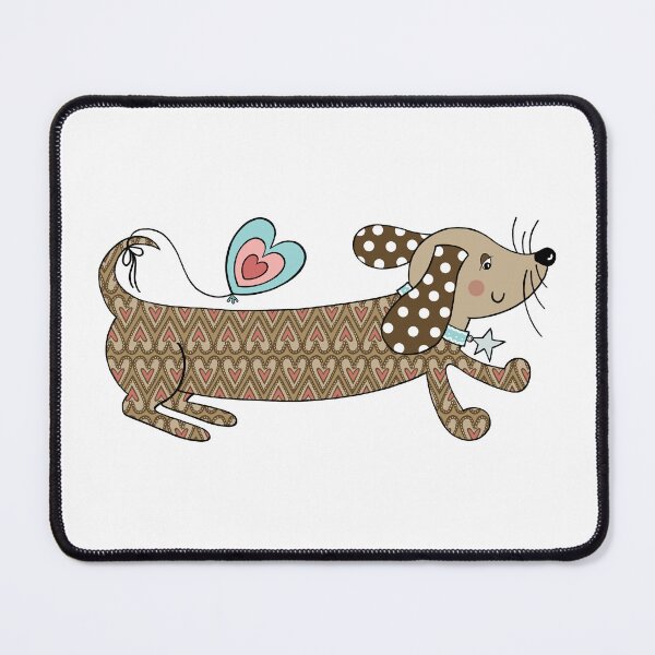 Item preview, Dachshund, Sausage Dog, Dachsie, Doxie Pattern 1 designed and sold by Helen McCartney Designs.