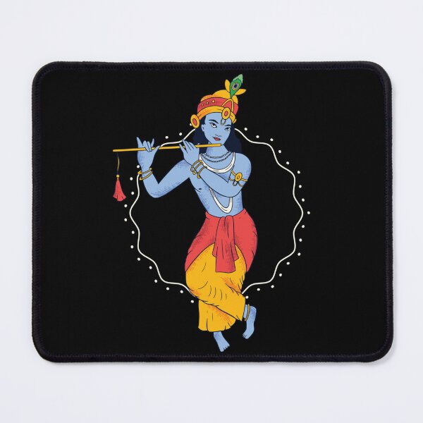 Item preview, Lord Krishna Divine Flute Player designed and sold by HoldyTaylor.