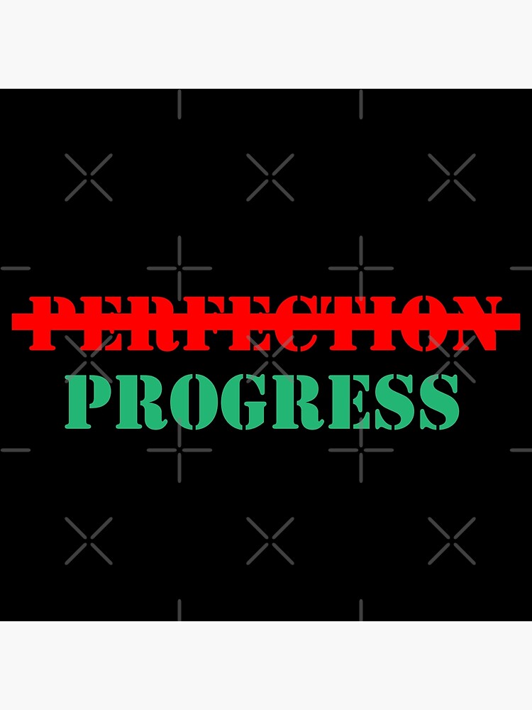 Perfection Progress Sticker Motivational Funny Stickers Laptop Decals Tumbler Stickers Water 8371