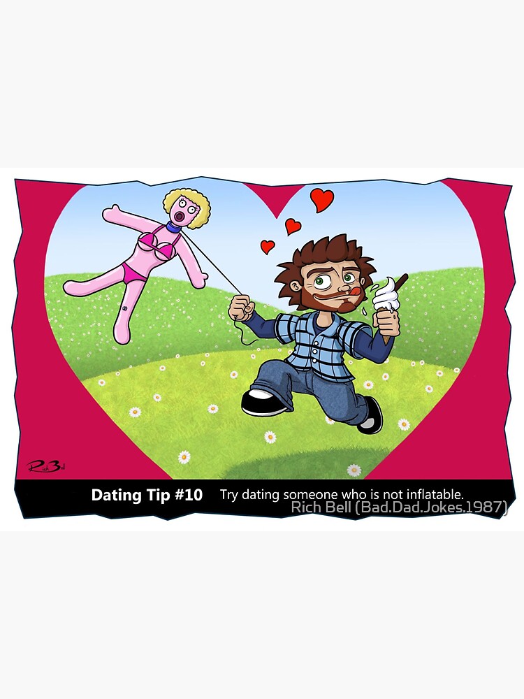 Dating Tip 10 Sex doll funny joke Sticker