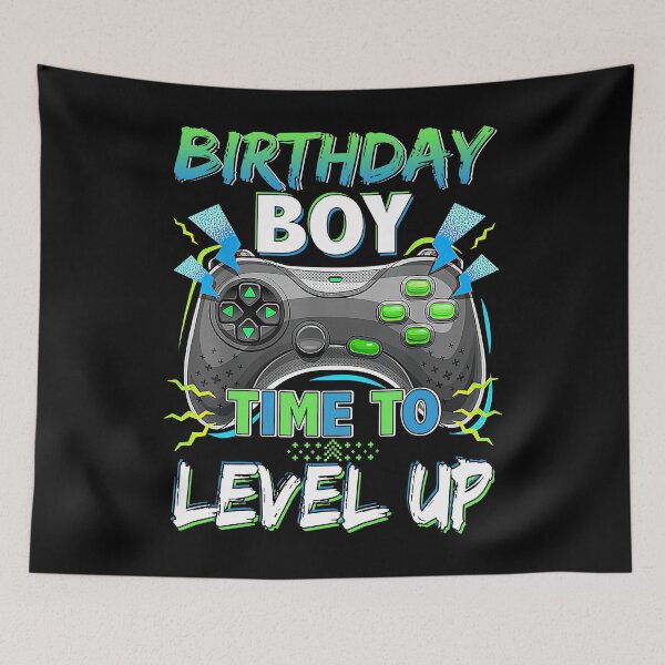 Item preview, Birthday Boy Time To Level Up Video Game designed and sold by ChristYoung90.
