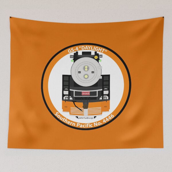 Item preview, Southern Pacific GS-4 "Daylight" Circle Design designed and sold by WNYRailDesign.