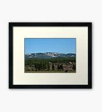 Sierra Mountains, Nevada V Framed Print