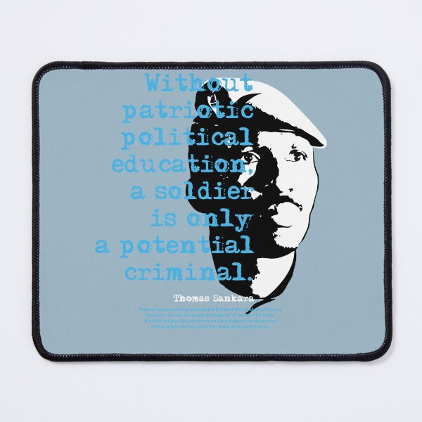 Item preview, Precious Life Worry About Building Developed Country Thomas Sankara Quote Graphic Gifts designed and sold by JorgenertonVice.