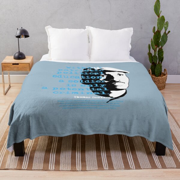 Item preview, Precious Life Worry About Building Developed Country Thomas Sankara Quote Graphic Gifts designed and sold by JorgenertonVice.
